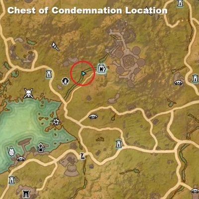 Chest of Condemnation Location
