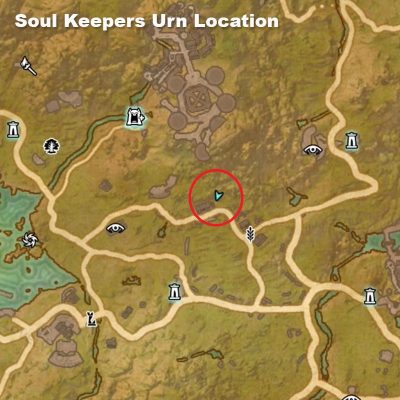 Soul Keepers Urn Location
