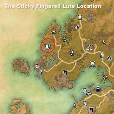 The Sticky Fingered Lute Relic Location