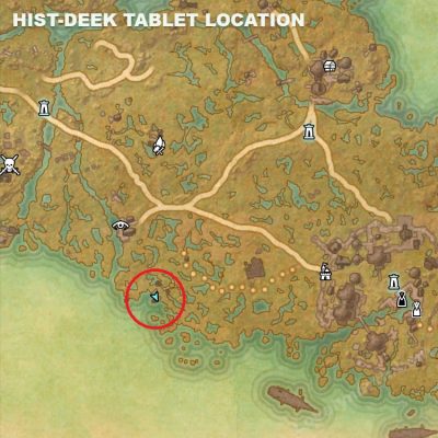 Hist-Deek Tablet Location