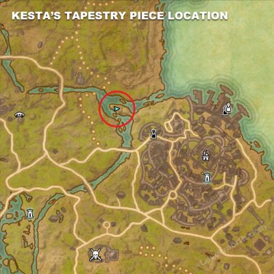 Kesta's Tapestry Piece Location