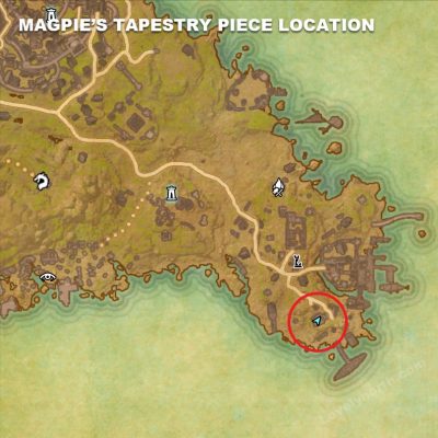 Magpie's Tapestry Piece Location