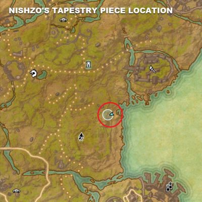 Nishzo's Tapestry Piece Location