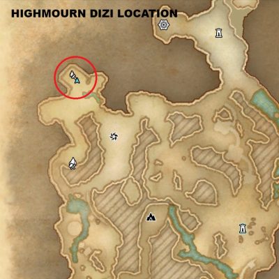 Highmourn Dizi Location