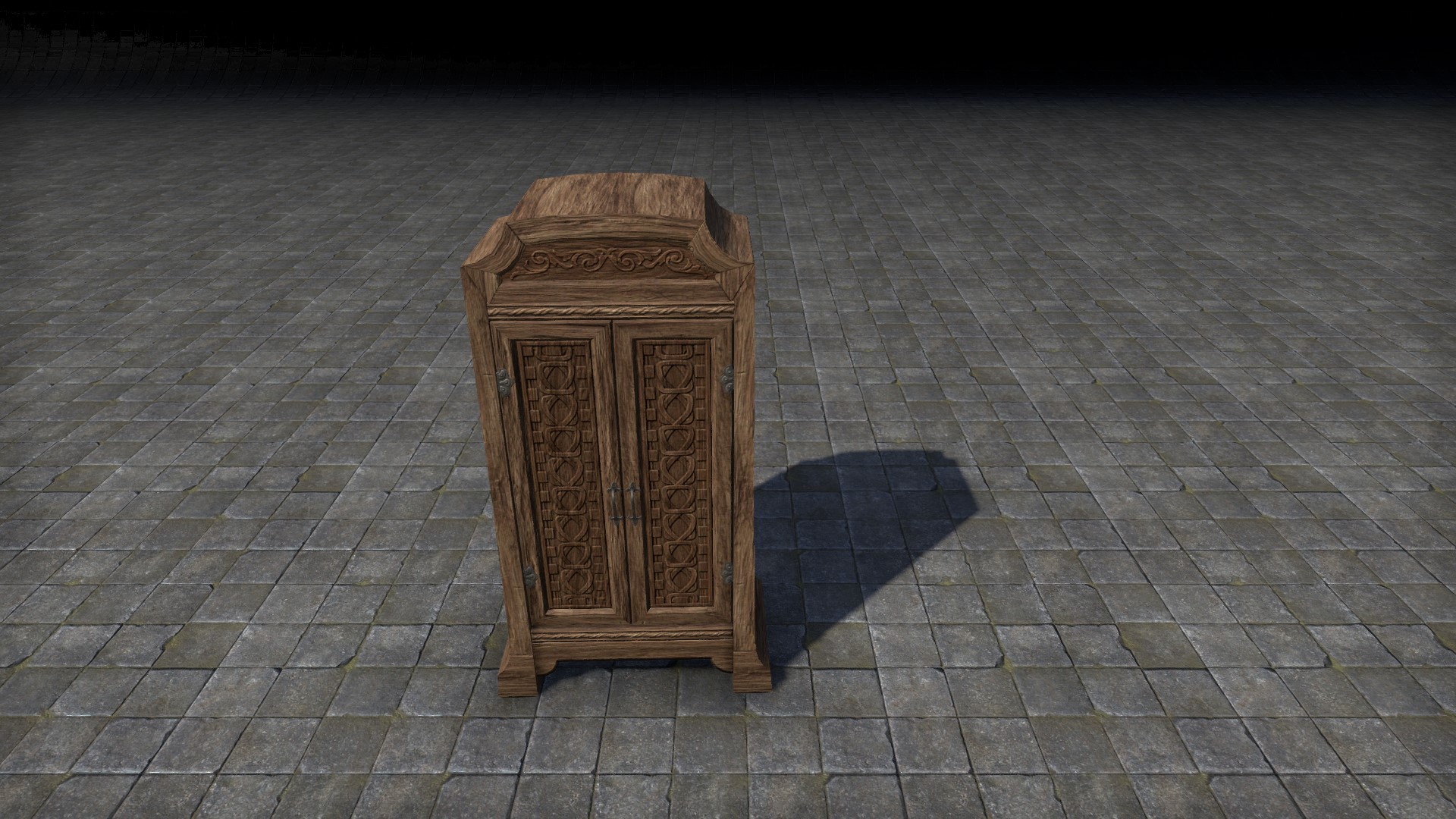 Breton Armoire, Knotwork LovelyNorth's ESO Furniture Emporium
